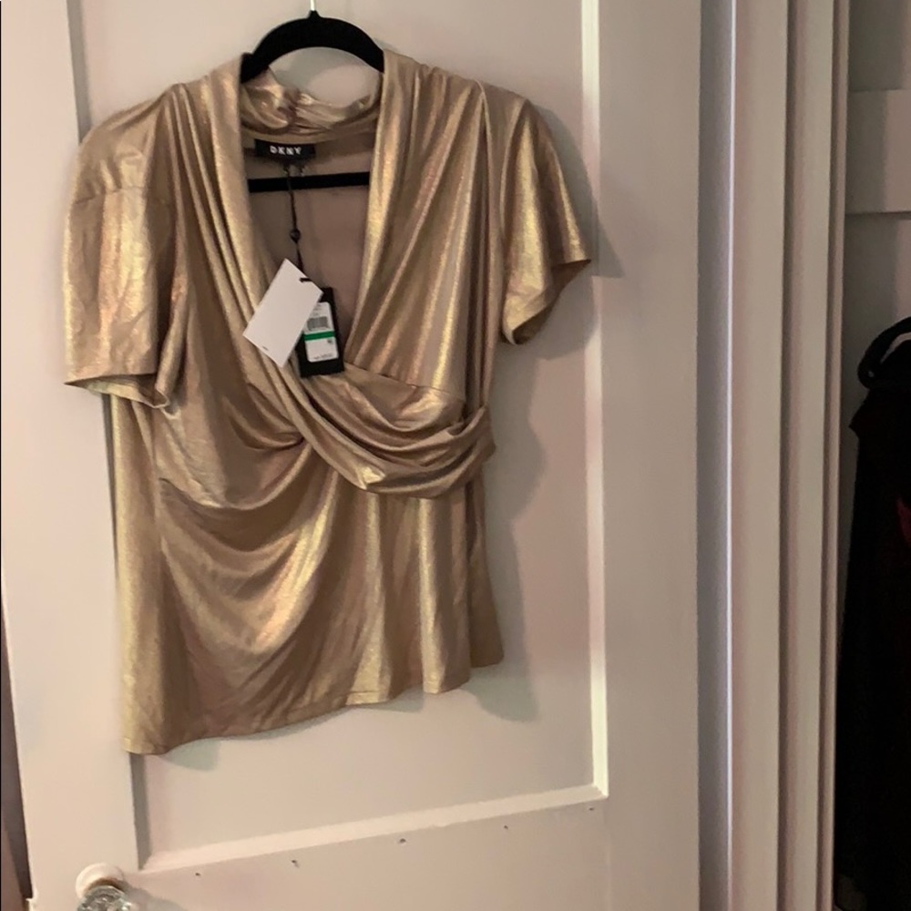 DKNY Gold top